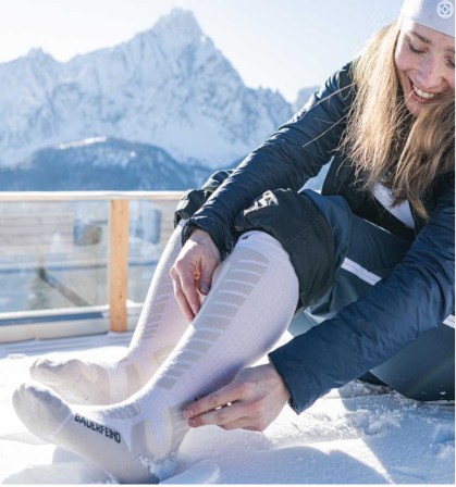 Ski kousen, compressie kousen, alpine kousen, bauerfeind kousen